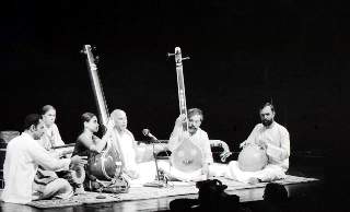 Concert in Neuch�tel with S. Ram Bharati