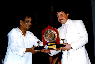 Dr. Balamuralikrishna and Christian Piaget