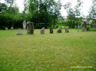 Menhirs n�olithique de Clendy