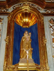 Retable renov� des Ferr�re d'Ast� � l'�glise Saint Martin � Antist