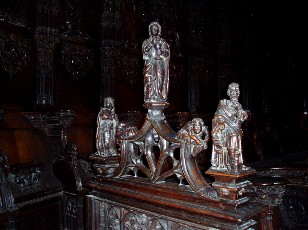 Les boiseries du ch�ur