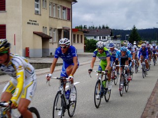 Passage du Tour de France 2009 � L'Auberson, �tape Pontarlier-Verbier